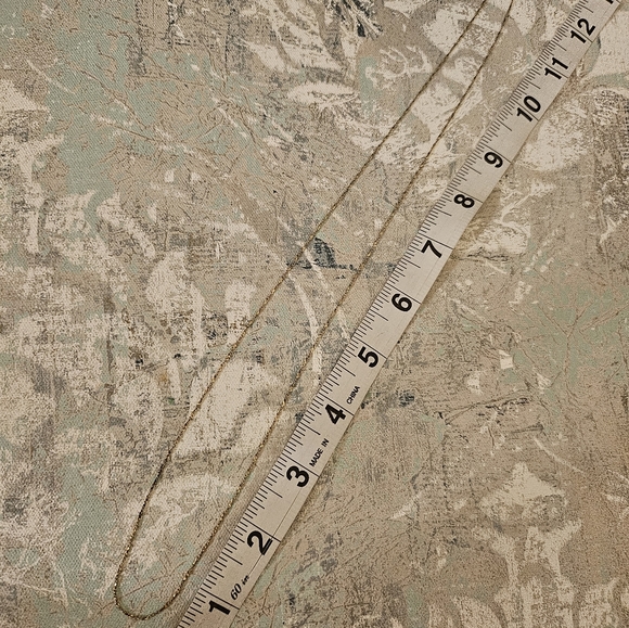 Vintage Petite 925 Silver Chain Necklace Handcrafted in Italy - Picture 7 of 13